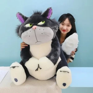 Lucifero il gatto bambola carina peluche cuscino lancio gatto bambola regalo compleanno - Foto 1 di 7