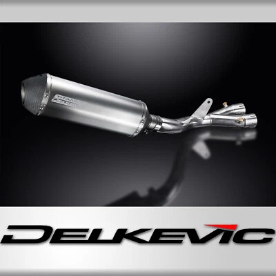 Yamaha FZ-10 MT-10 2016-2021 Slip On 13.5" X-Oval Titanium Exhaust Muffler Kit Foto 1 de 4