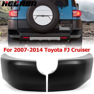 For Toyota FJ Cruiser 07 2008-2014 Pair Rear Bumper End Cap Corner Pad Face Bar - Picture 1 of 12