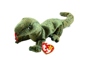 Colección Ty Original Beanie Babies - Scaly The Lizard - Imagen 1 de 3