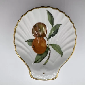 ROYAL Worcester Evesham Oyster Caviar Shell Dish - Picture 1 of 1