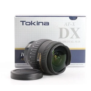 Nikon tokina At-X 3,5 -4 , 5/10-17 Ojo de Pez Dx + Top (233058) - Imagen 1 de 6