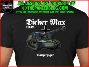 Camiseta Dicker Max Panzer IV Tanque Alemán Segunda Guerra Mundial - Imagen 1 de 49