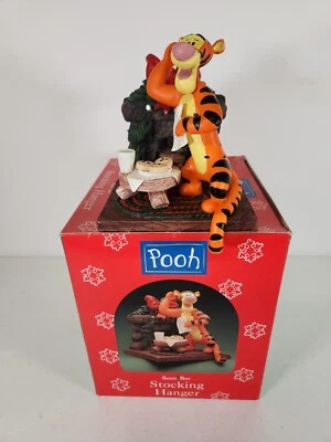 Tigger Stocking Holder Disney Santas Best Winnie the Pooh Vintage 1998 Vintage  - Image 1 of 4