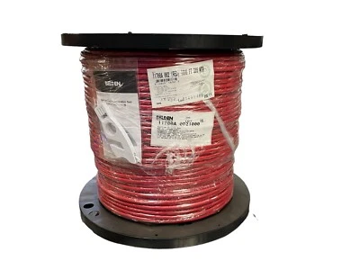Belden 11700A 0021000 Multi-Paired Cables 24AWG 4PR UNSHLD 1000ft SPOOL RED - Image 1 of 2