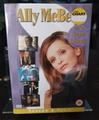 Ally McBeal Season 4 part 1  DVD 3 Discs 2002 New & Sealed  - Image 1 of 2