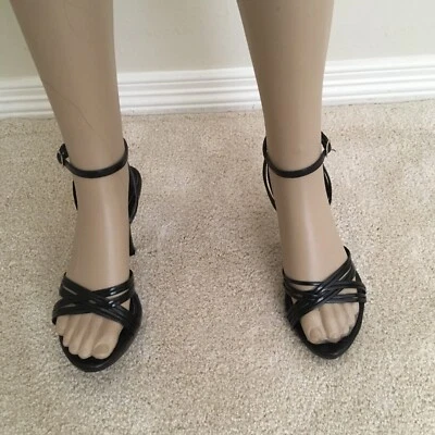 FREDERICKS OF HOLLYWOOD Sexy Stiletto High Heel Shoes-Vintage-New-7.5 - Image 1 of 4