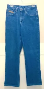 TEXAS JEANS Original Fit 28 x 30 Dark Wash 28R USA Made Blue Denim Pants - Picture 1 of 12