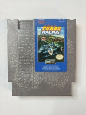 Al Unser Jr Turbo Racing Nintendo NES Authentic OEM Game Cartridge Only - Tested - Image 1 of 4