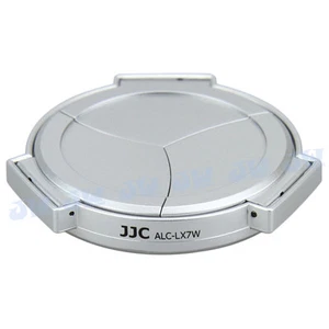 JJC Silver Auto Open Close Lens Cap for Panasonic Lumix DMC-LX7 & Leica D-Lux6 - Picture 1 of 8