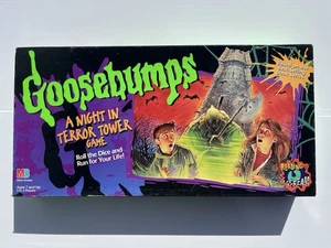 Goosebumps A Night In Terror Tower Board Game - 1996 Milton Bradley Incomplete - Bild 1 von 11