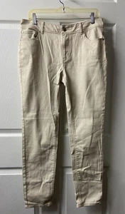 NWT EST 1946 Denim Skinny Jeans Womens 10 Tan Mid Rise Sits Below the Waist  - Picture 1 of 11