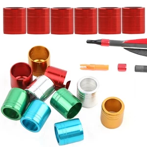60pcs Archery Explosion Proof Ring Protector Nocks DIY Arrow Shaft ID6.2MM Shoot - Picture 1 of 18