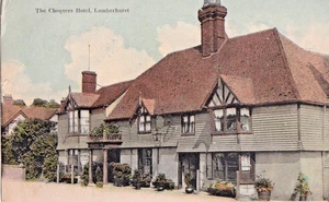 ESU 1907 Postcard, The Chequers Hotel, Lamberhurst, Tunbridge Wells - fault - Bild 1 von 1