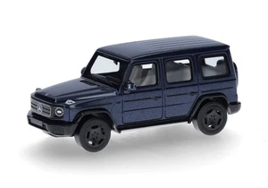HERPA, MERCEDES BENZ G580 EQ metallic blue, 1/87, HER431194 - Picture 1 of 5