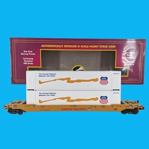 MTH Electric Trains O Scale #20-95007 Union Pacific Husky Stack Car L/N In Box - Picture 1 of 9