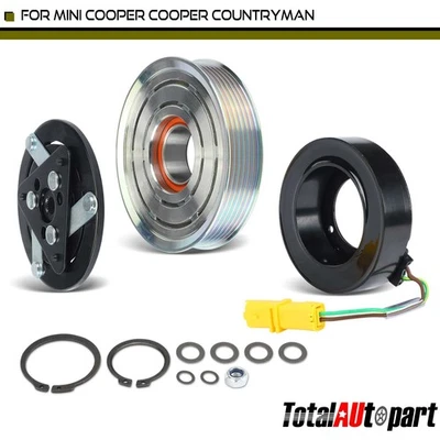 Kit de embrague de compresor de CA para polea Mini Cooper/Cooper Countryman de 4,68" de diámetro Foto 1 de 4