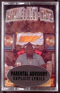 Nashville's Most-Wanted Compilation Part 1 CASSETTE GANGSTA RAP 1999 SEALED OOP - Picture 1 of 3