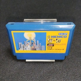 Spy vs Spy Famicom FC Nintendo Kemco 1986 JP ver Used Tested Cartridge Only