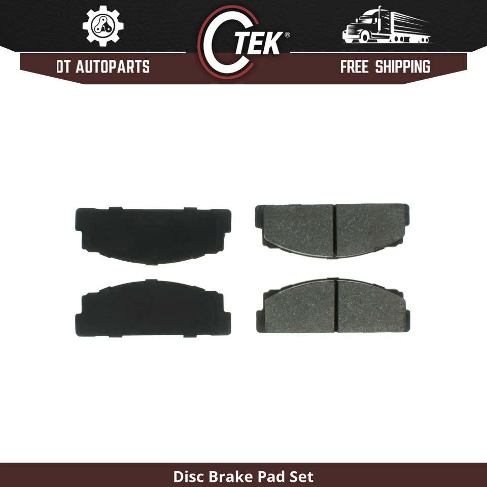 For 1986-1992 Yugo GV | Centric Front Disc Brake Pads | Semi-Metallic - Image 1 of 4