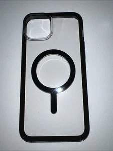 BRAND NEW Speck GemShell Case For iPhone 14 Plus/15 Plus, MagSafe, Clear / Black - Picture 1 of 7