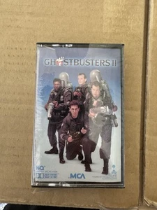 Ghostbusters II Movie Soundtrack SEALED Cassette 1989 MCA MCAC 6306 HX-Pro Tape - Picture 1 of 3