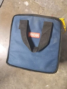 Bolsa de Herramientas RYOBI Original Bolsa Azul con Cremallera Amarilla 10"x10"x9" - Imagen 1 de 3