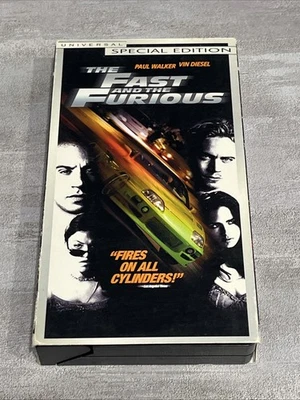 The Fast and the Furious (VHS, 2002, Special Edition Contains Bonus Footage) - Image 1 of 3
