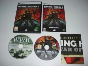 MAKING HISTORY II - The War Of The World Pc Cd Rom - FAST POST - Picture 1 of 4