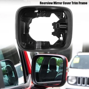 Right Side Exterior Door Mirror Housing Frame Cover For Jeep Renegade 2016~2021 - Picture 1 of 12