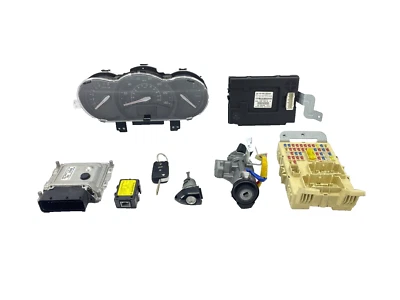 KIA RIO MK3 ENGINE CONTROL UNIT ECU KIT SET LOCKS CLOCK 39111-03855 2011-2017 - Image 1 of 4