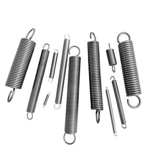 Zugfeder 0.9mm Stahldraht Variante Haken Öse Spiralfederstahl Rostschutzmetall - Picture 1 of 52