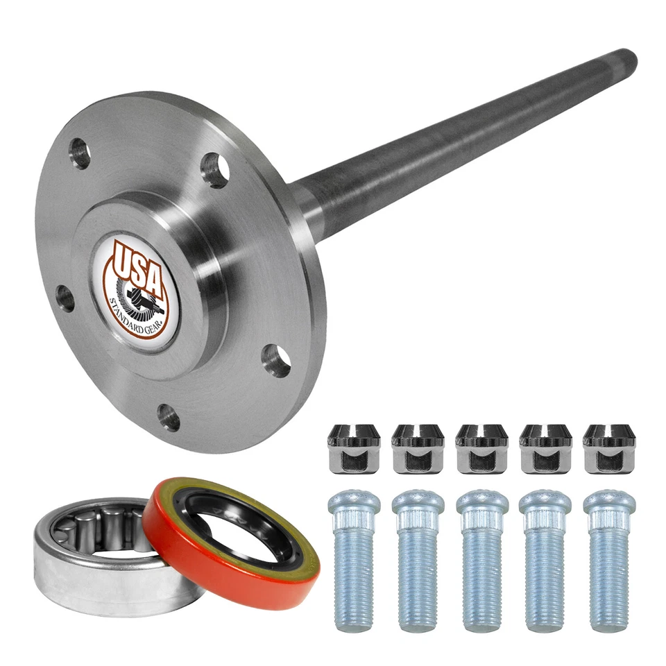 Kit de eje trasero para GM 8,5" Diff 28 Spline 5 orejetas 33-7/16" de largo Foto 1 de 4