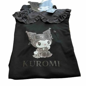 SANRIO Omekashi Kuromi Lolita casual dress Melokuro Midnight Black - Picture 1 of 7