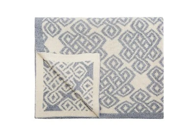 Cobertor SAOL Irish Celtic novidade nó mistura de lã macia arremesso Aran 69" x 44" - Imagem 1 de 2