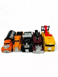 "Lote de 5 semirremolques Hot Wheels 1999 vintage como están usados problemas sueltos diecast 5""" - Imagen 1 de 14