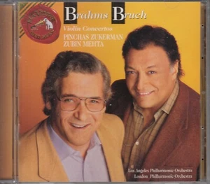 Pinchas Zukerman: Brahms and Bruch Violin Concertos (1995) (CD) - Picture 1 of 2