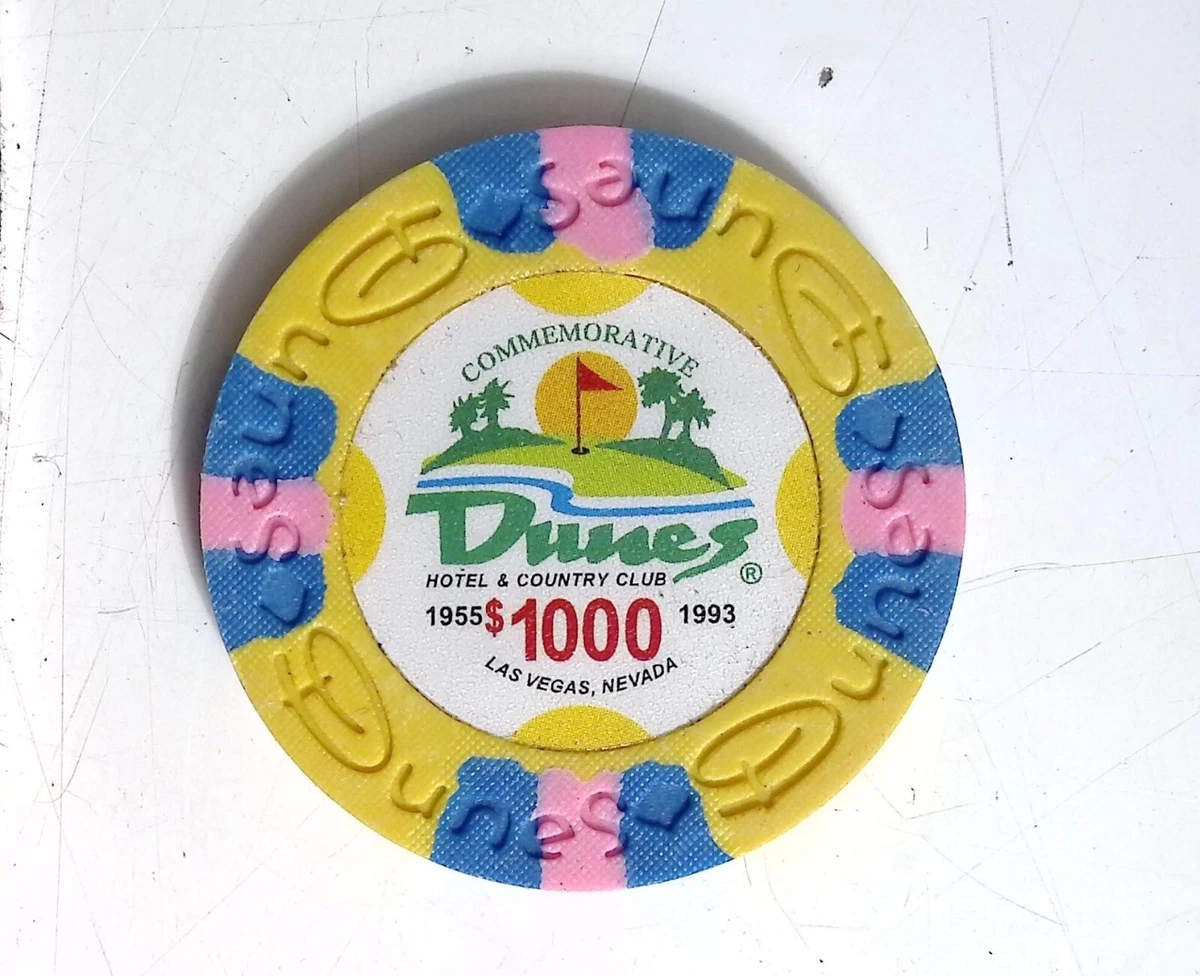 Dunes Casino Chips In Collectible Poker Chips for sale | eBay