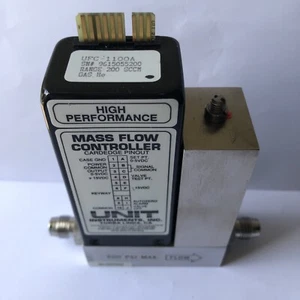 UNIT Massendurchflussregler UFC-1100A He 200 SCCM, aus Tegal 901e 903e DX-4-030 - Bild 1 von 8