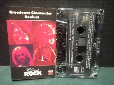 CREEDENCE CLEARWATER REVIVAL Classic Rock CASSETTE 1989 TIME LIFE 4CLR-18 N-Mint Foto 1 de 4