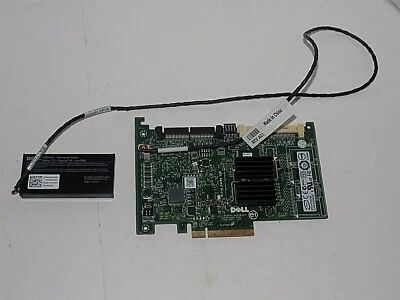 DELL JT167 Perc 6/i Dual Channel Pci-express Integrated Sas Raid Controller  - Image 1 of 4