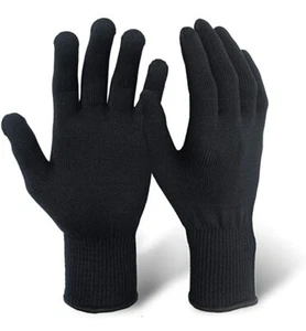 EvridWear Men Women Silk Knit Full&Fingerless Gloves ECO-Friend Liner Anti-UV - Picture 1 of 28