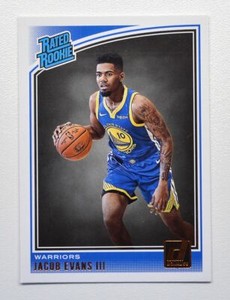 2018-19 Donruss #178 Jacob Evans III RR RC
