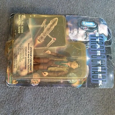 Figura Star Trek First Contact ZEFRAM COCHRANE 1996 SELLADA Playmates Foto 1 de 2