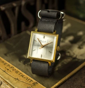 Reloj soviético, reloj vintage, ""Ray"" LUCH, reloj URSS, 20 micras chapado en oro - Imagen 1 de 6
