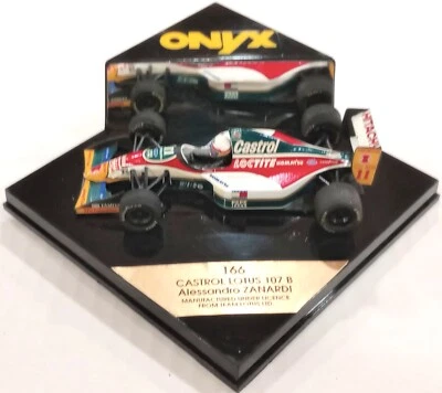 Onyx 1/43 ONYX Formula 1 Col. Castrol Lotus 107 B Alessandro Zanardi (#166) - Image 1 of 4