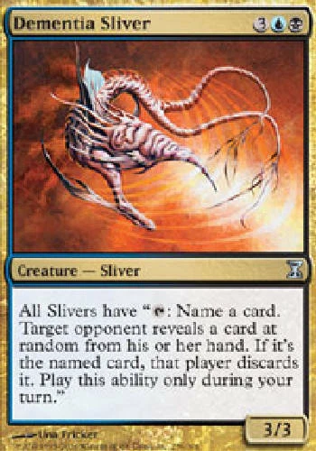 DEMENTIA SLIVER Time Spiral MTG Magic the Gathering Cards DJMagic - Image 1 of 1