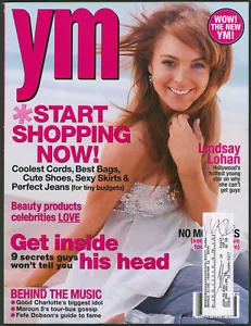 YM Magazine August 2004 Lindsay Lohan ~Maroon 5~ Beastie Boys~ Good Charlotte - Picture 1 of 6