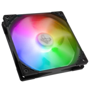 Scythe Kaze Flex 140 Square ARGB PWM Lüfter, 300-1800U/min - 140mm, schwarz - Bild 1 von 3