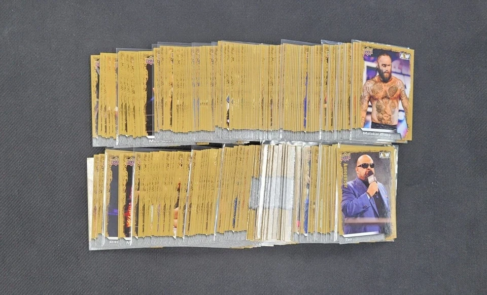 2022 Upper Deck AEW All Elite Wrestling Gold Parallel #1-100 Pick Your Card - Image 1 of 1